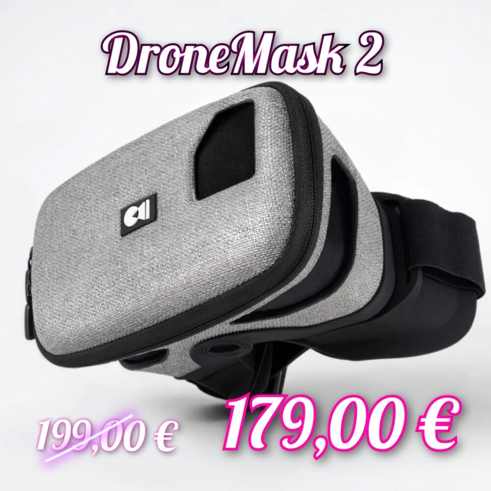 DroneMask 2 Scontato - Promo DroneMask Fly to Discover roma