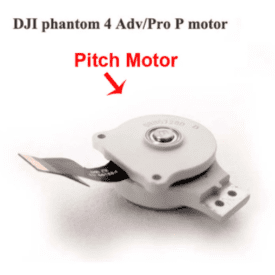 Phantom 4 Pro Gimbal Pitch Motor - Motore Pitch Gimbal - Ricambi Gimbal - Centro Assistenza Dji