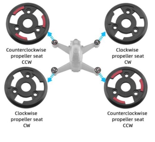 Dji FPV Paddle Holder - Attacco Rapido Elica - Fermo Eliche - Supporto Elica - Propeller Holder Dji FPV - Ricambi Dji FPV - Centro Assistenza Dji - Riparazione Dji FPV