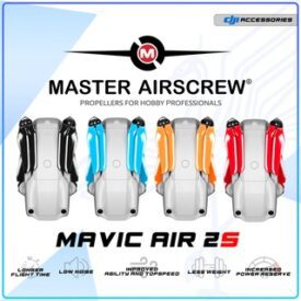 Master Airscrews Eliche STEALTH arancione- Dji Air 2S - Eliche silenziose Dji Air 2s - Eliche Dji Air 2s