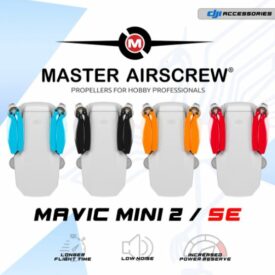 Master Airscrews Eliche STEALTH - Dji Mini 2 - Eliche Migliorate per Dji Mini 2 - Eliche Silenziose Dji Mini 2 - Master Airscrew Mini SeMini SE