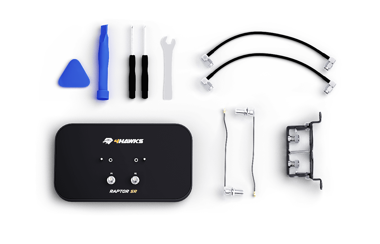 WiFi Extender Mini SE- 4Hawks Raptor Mini SE - Signal Boost Mini SE - Antenna Modificata Dji Mini SE - Antenna Potenziata Dji Mini SE