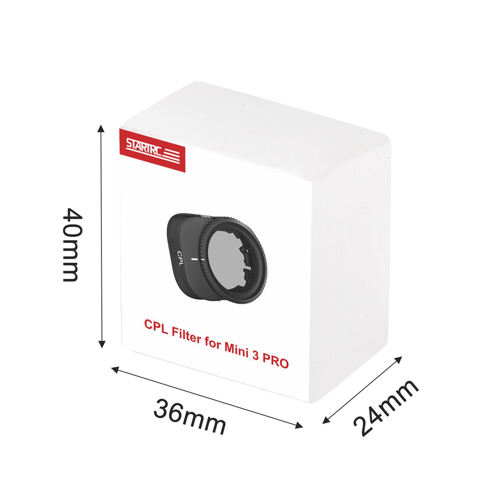 Filtro CPL Per Insta360 GO 3 - Con Rivestimento Multistrato, Impermeabile E Antiolio, Con Custodia