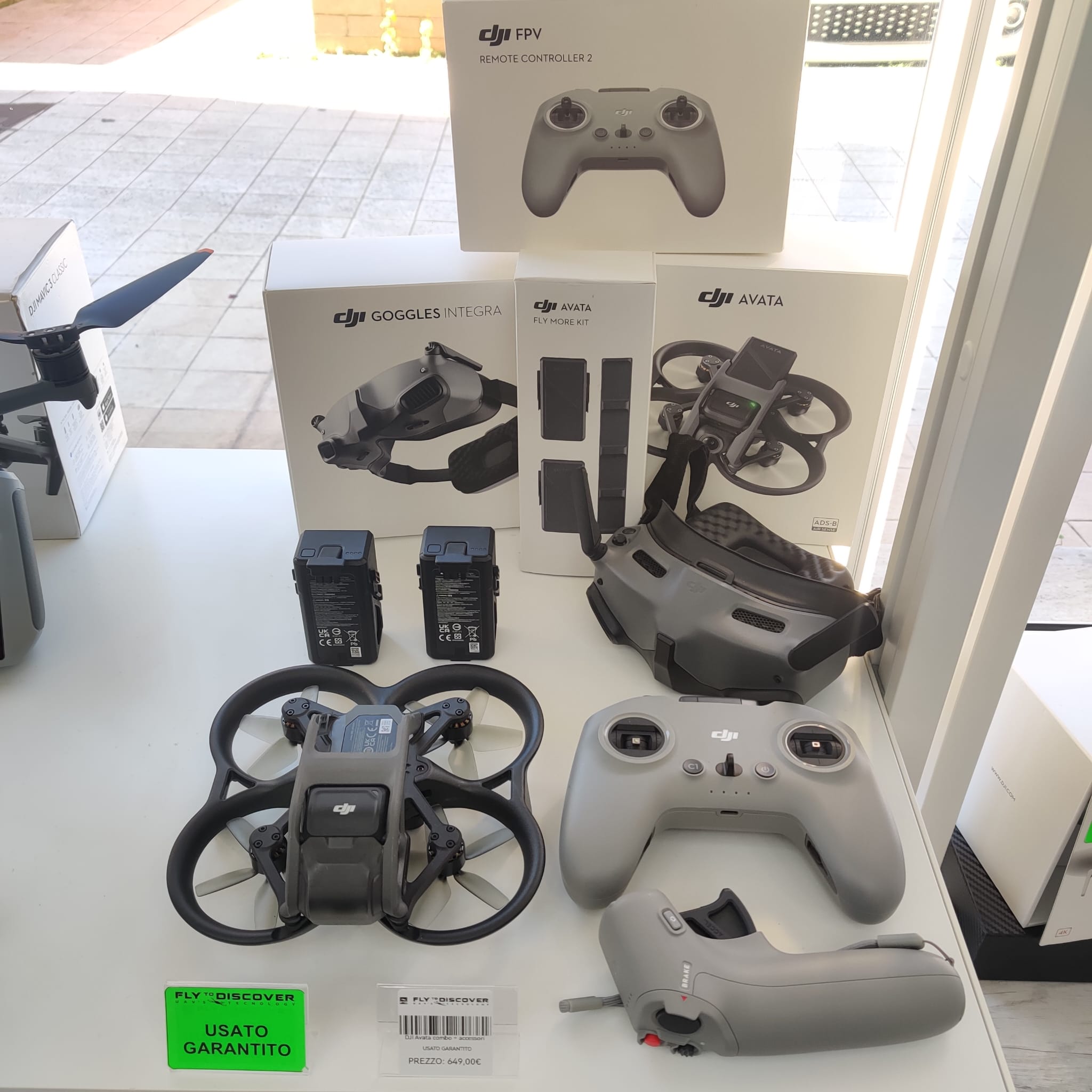 Dji Avata Super Combo Usato Garantito 1 anno - Fly to Discover Roma