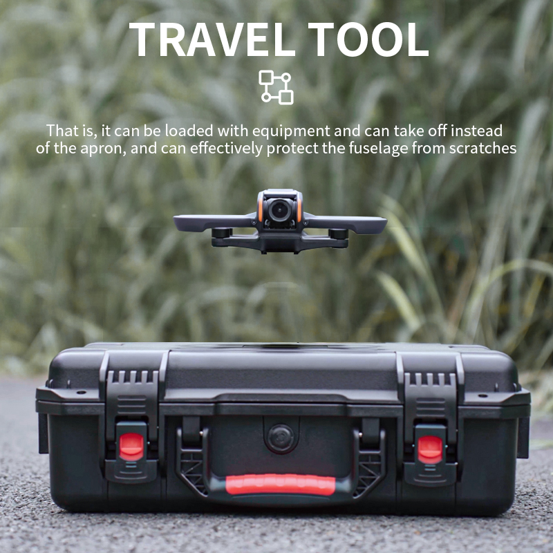 Custodia Impermeabile INNVO Per DJI Mini – Grado IP67 – 300x200x65 Mm – Con Tracolla E Tasca Interna