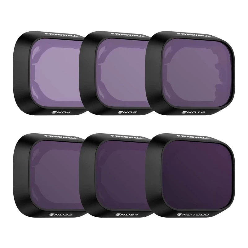 Set of 6 Freewell All Day filters for DJI Mini 3 Pro / Mini 3 FLY TO DISCOVER - FILTRI DJI MINI 3 MINI 3 PRO